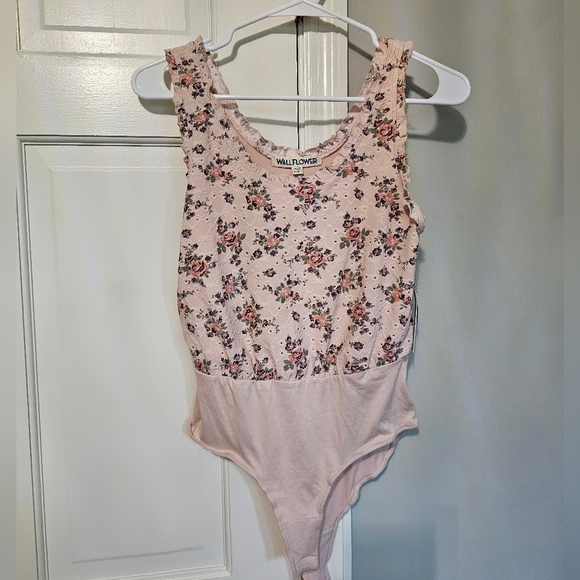Wallflower Tops - Wallflower Floral One Piece - Pink